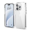 Elago iPhone 15 Pro /15 Pro Max Hybrid Case - Transparent [V] كفر  حماية - شفاف