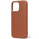 Decoded iPhone 15 Pro 15 Pro Max Leather Magsafe Case - Tan [V] - كفر ايفون 15برو/15برو ماكس - جلد - ماغ سيف