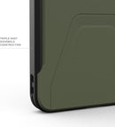 UAG Samsung Galaxy S26 Ultra Civilian w/Magnet Case - Olive Drab/Orange [V] -  S26 كفر جلاجسي  - حماية عالية - ماغ سيف - سامسونج ألتر