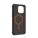 UAG Plyo Magsafe Case for iPhone 15 Pro/15 Pro Max - Black / Bronze [V] -  كفر حماية عالية - ماغ سيف
