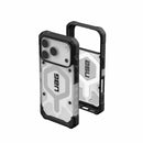 UAG iPhone 17 Pro/ 17 Pro Max Pathfinder Clear Magsafe Case - Ice/Silver [V] - كفر حماية عالية - ايفون 17 برو / 17 بروماكس - ماغ سيف
