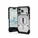 UAG iPhone 17 Pro/ 17 Pro Max Pathfinder Clear Magsafe Case - Ice/Silver [V] - كفر حماية عالية - ايفون 17 برو / 17 بروماكس - ماغ سيف