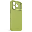 Decoded AntiMicrobial Silicone Backcover for iPhone 18/17 Pro Max Case Atlantic Carbon Moss Green [V] - كفر حماية عالية - سيليكون - ماغ سيف