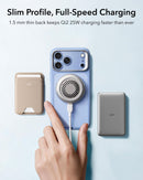ESR iPhone 18 Pro Max/17 Pro Max Classic Hybrid Magnetic Case (Camera Control,Stash Stand) Frosted Light Blue [V] - كفر حماية عالية - ماغ سيف - ستاند