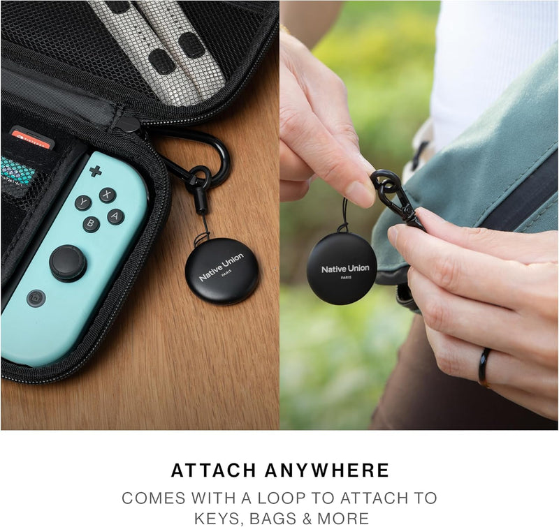 Native Union FindIt Tag [V] - قطعة تتبع مستلزماتكم الشخصية + كفر ميدالية - معتمدة من ابل - كفالة 12 شهر