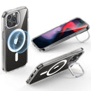 ESR iPhone Classic Hybrid Case with Stash Stand 15Pro /15Pro max- (HaloLock) Clear [V] كفر حماية عالية - ماغ سيف - ستاند - شفاف أسود