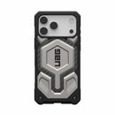 UAG iPhone 17 Pro/ 17 Pro Max Monarch Pro Magsafe Case - Titanium [V] - كفر حماية عالية - ايفون 17 برو / 17 بروماكس - ماغ سيف