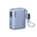 UGREEN 10000mAh 33W Fast Charging Power Bank Blue [b] - بطارية متنقلة - يوجرين - قوه 33 واط - سعة 10000 ملي امبير - كفالة 12 شهر