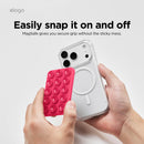 Elago Magnetic Suction Cup Mount - Ice Red [V] -‎ مسكة سكين ارما - شفط - ماغ سيف