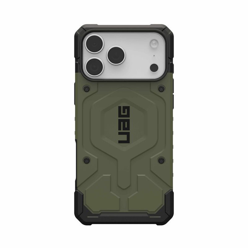 UAG iPhone 17 Pro/ 17 Pro Max Pathfinder Magsafe Case - Olive [V] - كفر حماية عالية - ايفون 17 برو / 17 بروماكس - ماغ سيف
