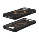 UAG Plyo Magsafe Case for iPhone 15 Pro/15 Pro Max - Black / Bronze [V] -  كفر حماية عالية - ماغ سيف