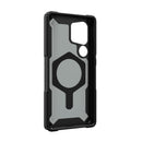 UAG Samsung Galaxy S25 Ultra Plasma XTE Magsafe Case - Black/Orange [V] -  S25 كفر جلاجسي  - حماية عالية - ماغ سيف - مسكه + ستاند - سامسونج ألتر