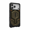 UAG iPhone 17 Pro/ 17 Pro Max Monarch Pro Kevlar Magsafe Case - Kevlar Element Green [V] - كفر حماية عالية - ايفون 17 برو / 17 بروماكس - ماغ سيف