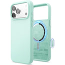 Elago iPhone 17/18 Magnetic Silicone Case (Camera Control Key Included) - Aqua Sky [V] - كفر حماية عالية - سيليكون - ايفون 17/18 - ايلاجو - ماغ سيف