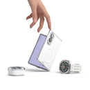 Elago Galaxy Z Fold 8 Magnetic PC Case - Clear [V] - كفر سامسونج  - حماية عالية - ماغ سيف - شفاف