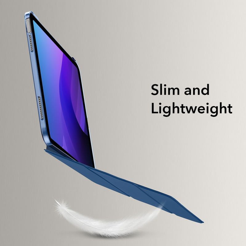 ESR Pad 10.9 2022 / iPad 11 2025(10th/11th Gen Ascend Trifold Case - Navy Blue [V] - كفر ايباد حماية عاليه