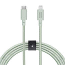 Native Union Belt Cable USB-C to Lightning 3M  - Sage - USB-C [V] - سلك شحن ايفون - نيتف يونيون - مقاوم للقطع - 3 متر - كفالة 5 سنوات