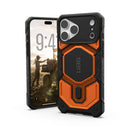 UAG iPhone 18/17 Pro Max Monarch Pro Kevlar Case Kevlar Burnt Orange [V] - كفر حماية عالية - ايفون 17/18 برو 18/ 17 بروماكس - ماغ سيف