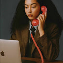 Native Union Pop Phone Alarm Red [V] - سماعة اذن - مع مايكروفون - تايب سي - فردة احادية - كفالة 5 سنوات