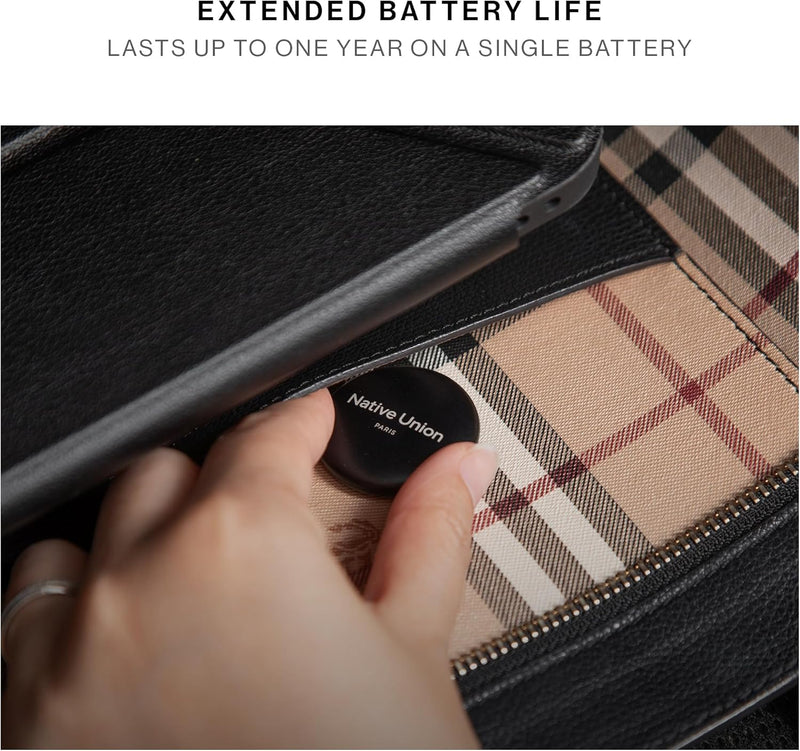 Native Union FindIt Tag [V] - قطعة تتبع مستلزماتكم الشخصية + كفر ميدالية - معتمدة من ابل - كفالة 12 شهر