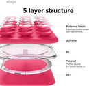 Elago Magnetic Suction Cup Mount - Ice Red [V] -‎ مسكة سكين ارما - شفط - ماغ سيف