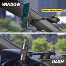 SCOSCHE MAGICGRIP™ CHARGE WINDOW/DASH 2-in-1 Auto-Grip Wireless Charging Mount [V]- ستاند سيارة - مغناطيس - شحن لاسلكي - سكوشي
