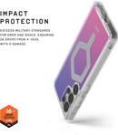 UAG Samsung Galaxy S25 Ultra Plyo Pro Ombre Case - Purple/Pink Ombre [V] -  S25 كفر جلاجسي  - حماية عالية - ماغ سيف - سامسونج ألتر