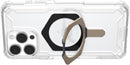 UAG Plyo XTE Magsafe Case for iPhone 16 Pro/16 Pro MAX - Clear/Titanium [V] - كفر حماية عالية - ستاند بالطول و العرض - ماغ سيف