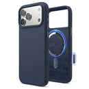 Elago iPhone 17 Pro / Pro Max Magnetic Silicone Case (Camera Control Key Included) - Jean Indigo  [V] - كفر حماية عالية - سيليكون - ايفون 17 برو / 17 بروماكس - ايلاجو - ماغ سيف