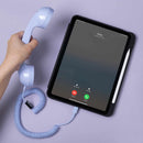 Native Union Pop Phone Azure [V] - سماعة اذن - مع مايكروفون - تايب سي - فردة احادية - كفالة 5 سنوات