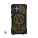 UAG Samsung Galaxy S25 Ultra Kevlar Monarch Pro Case - Element Green [V] -  S25 كفر جلاجسي  - حماية عالية - ماغ سيف - سامسونج ألتر