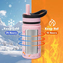 Buzio Kids Tumbler with Straw Lid 500ML Unicorn[V] - مطارة حافظ للحرارة - للأطفال