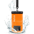 Statik MarCase Floating Waterproof Phone Pouch Case - Orange [V] - كفر ضد الماء - مناسب لجميع انواع واحجام الاجهزة