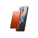 Statik MagSafe Power Bank with Semi-Solid Electrolyte Technology V2 5000mAh Orange [V] - بطارية متنقلة ماغ سيف نحيفة + شحن سماعة ابل - منفذ تايب سي - سعة 5000 ملي أمبير - كفالة 24 شهر