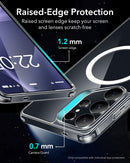 ESR Samsung S25 Ultra Classic Hybrid Magnetic Case (HaloLock) - Clear [V] -  S25 كفر جلاجسي  - حماية عالية - ماغ سيف - شفاف - سامسونج ألتر