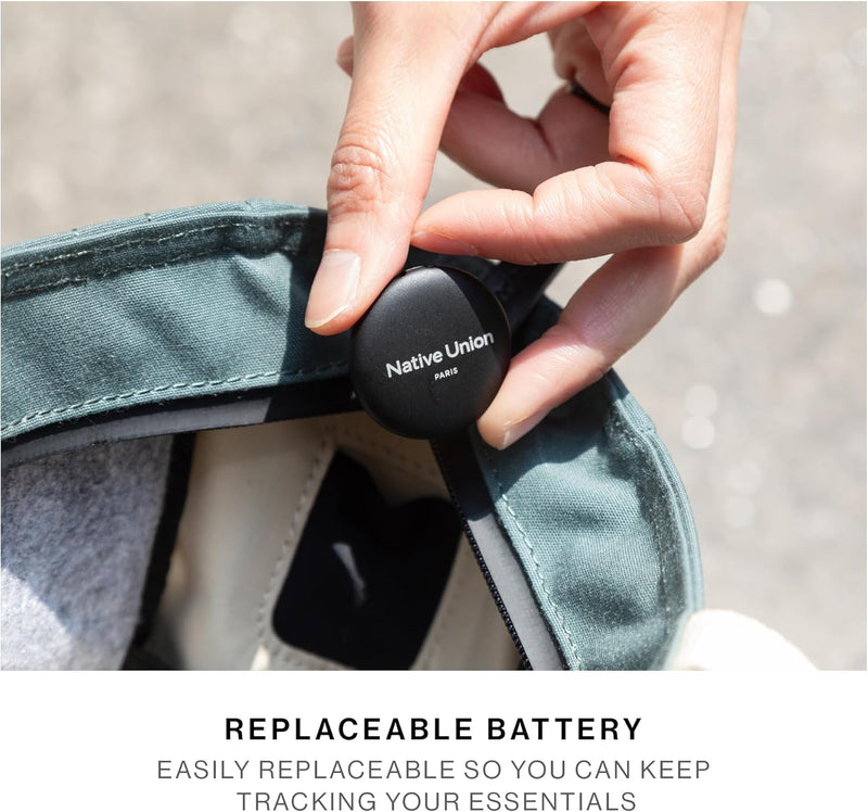 Native Union FindIt Tag [V] - قطعة تتبع مستلزماتكم الشخصية + كفر ميدالية - معتمدة من ابل - كفالة 12 شهر
