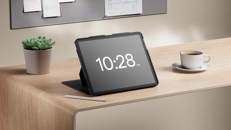 ZUGU iPad Air 13 (2024) / iPad Pro 12.9 3/4 (2018/2020) Case [V] - كفر ايباد + ستاند + مكان للقلم
