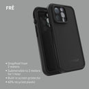 LifeProof Fre Case - Black [V] - كفر حماية عالية - ماغ سيف