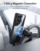 ESR Galaxy S26 Ultra Classic Hybrid Stash Stand Case - Clear Black [V] -  S26 كفر جلاجسي  - حماية عالية - ماغ سيف - شفاف - مع ستاند صوب الكاميرا - سامسونج ألتر