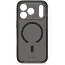 Decoded DropTec Transparent Backcover for iPhone 18/17 Pro Max Case Frosted Black [V] - كفر حماية عالية - شفاف - ماغ سيف