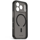 Decoded DropTec Transparent Backcover for iPhone 18/17 Pro Max Case Frosted Black [V] - كفر حماية عالية - شفاف - ماغ سيف