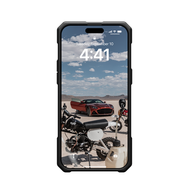 UAG iPhone  Monarch Pro MagSafe Case  15 Pro/15 Pro Max- Carbon Fiber [V] - كفر حماية عالية - ماغ سيف