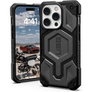 UAG iPhone 14 Pro MagSafe Monarch Pro Kevlar Case - Kevlar Silver [V] - كفر ايفون - حماية عالية - مع ماق سيف
