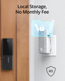 Eufy Video Smart Lock FingerPrint & Wi-Fi -Black [D] - كاميرا + قفل بصمه + جرس واي فاي من يوفي