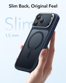 ESR iPhone 17 Pro / 17 ProMax HaloLock Classic Hybrid Case with Stash Stand (Camera Control Button) Case - Frosted Blue [V] - كفر حماية عالية - ماغ سيف - ستاند