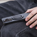 Ohsnap Grip Snap Lux 5 - Obsidian Black [V] - مسكة دائرية - مغناطيس وستاند - خاصية الماغ سيف