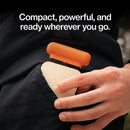 Statik Snap-N-Charge Power Bank 3200mAh - Universal USB-C, Lightning & Micro USB Magnetic Tips V3 Orange -  بطارية متنقلة - مع شاحن تايب سي + شاحن ايفون + شاحن ميكرو - سعة 3200 ملي امبير - لأجهزة الاندرويد والايفون - كفالة 12شهر