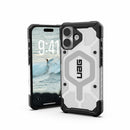 UAG iPhone 17 Pro/ 17 Pro Max Pathfinder Clear Magsafe Case - Ice/Silver [V] - كفر حماية عالية - ايفون 17 برو / 17 بروماكس - ماغ سيف