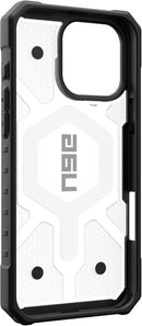 UAG Magsafe Pathfinder Clear Case for iPhone 16 Pro/16 Pro MAX - Ice [V] - كفر حماية عالية - ماغ سيف