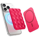 Elago Magnetic Suction Cup Mount - Ice Red [V] -‎ مسكة سكين ارما - شفط - ماغ سيف